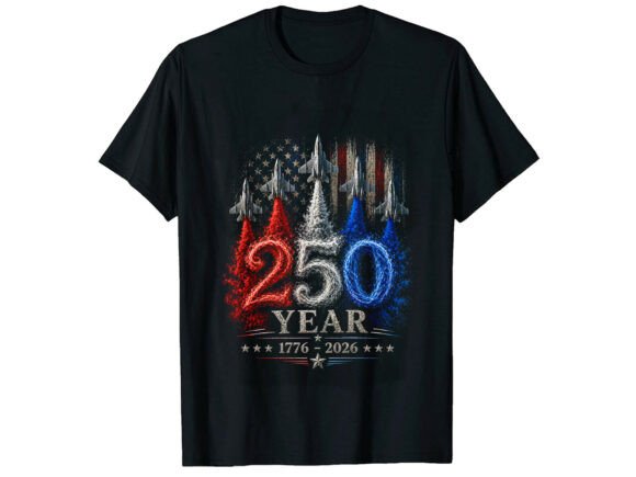 250 Year USA 4th of July T-Shirt: Designing a Bold Patriotic Statement