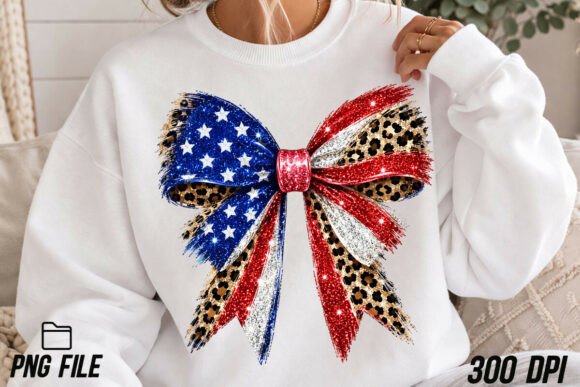 4th of July Coquette Bow, USA Flag Bow: A Designer's Guide