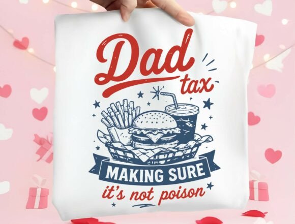 Funny Dad Tax PNG: A Snack-Stealing Graphic for Every Project