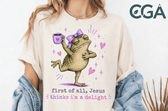Jesus Thinks I'm a Delight Frog PNG: A Design Deep Dive