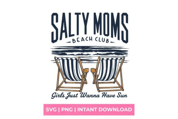 Salty Moms Beach Club Summer SVG: A Designer's Take