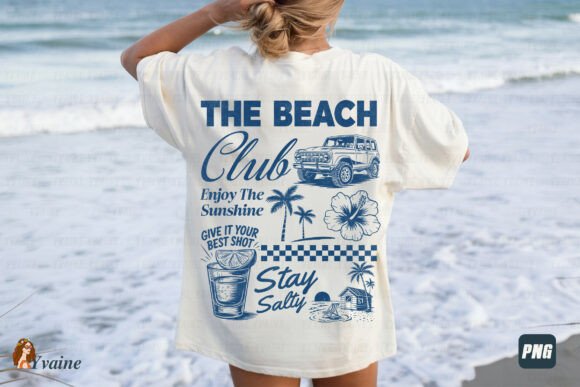 Summer Png the Beach Club Stay Salty: Capturing Coastal Vibes
