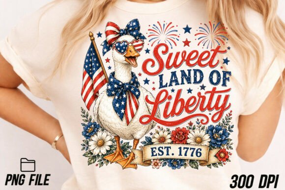 Sweet Land of Liberty 4th of July Png: A Designer's Guide to Patriotic Charm